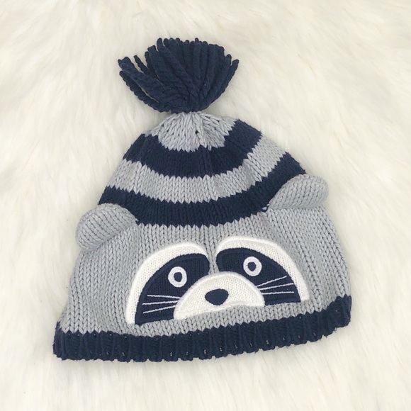 Gymboree Other - Gymboree Racoon Knit Winter Beanie